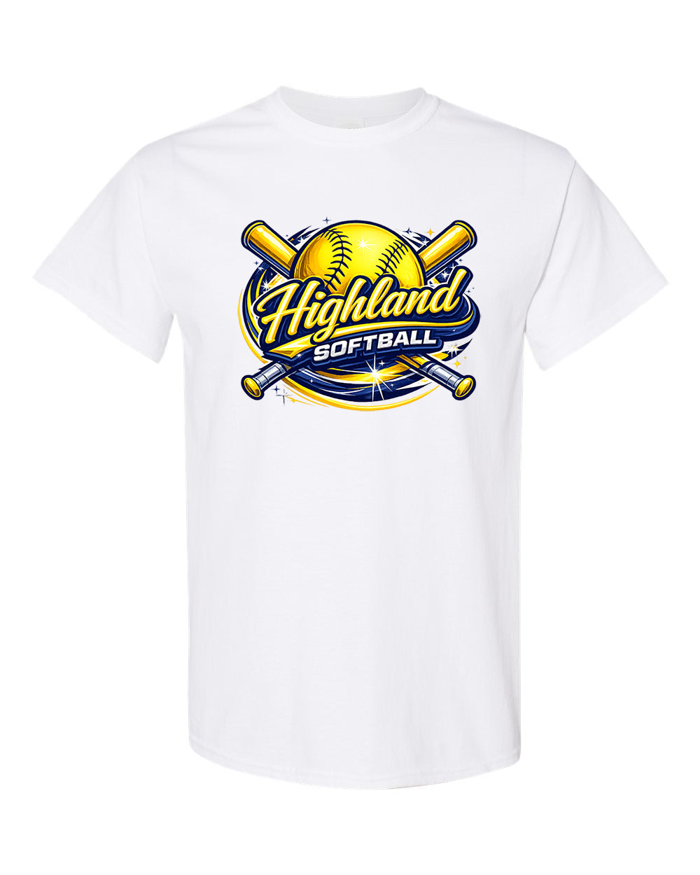 Highland Softball Poly TShirt