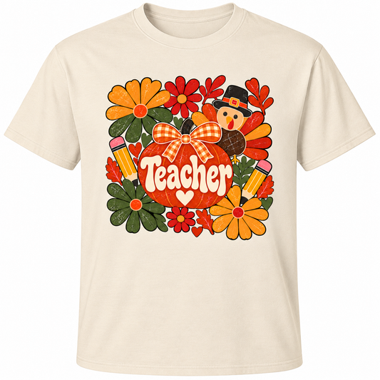 Vintage Thanksgiving Teacher