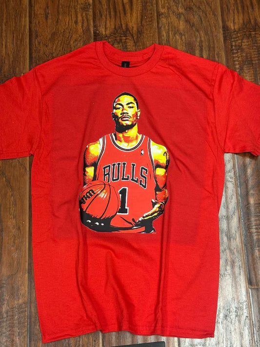 Derrick Rose Bulls T-Shirt