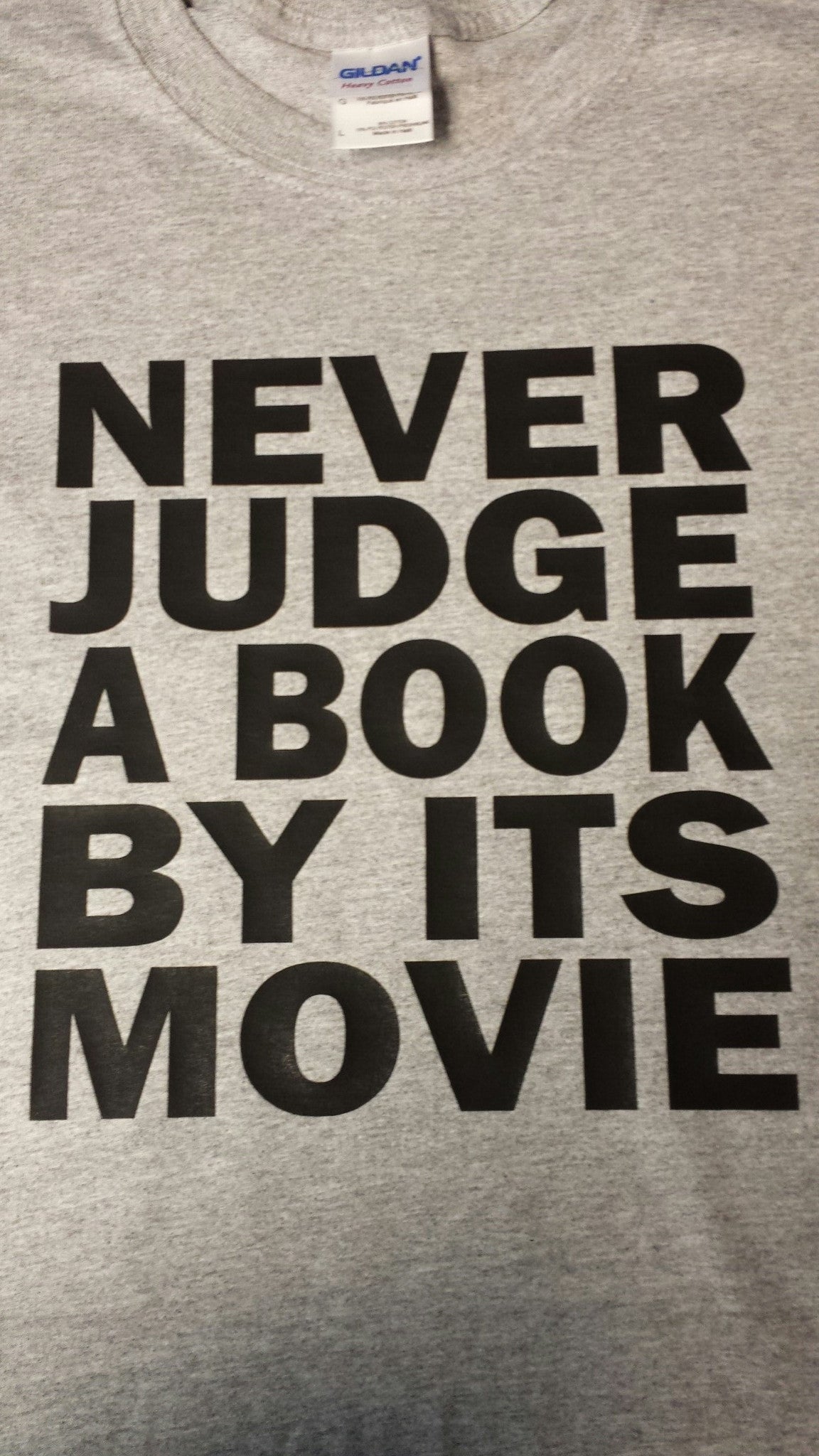 Never Judge A Book By Its Movie