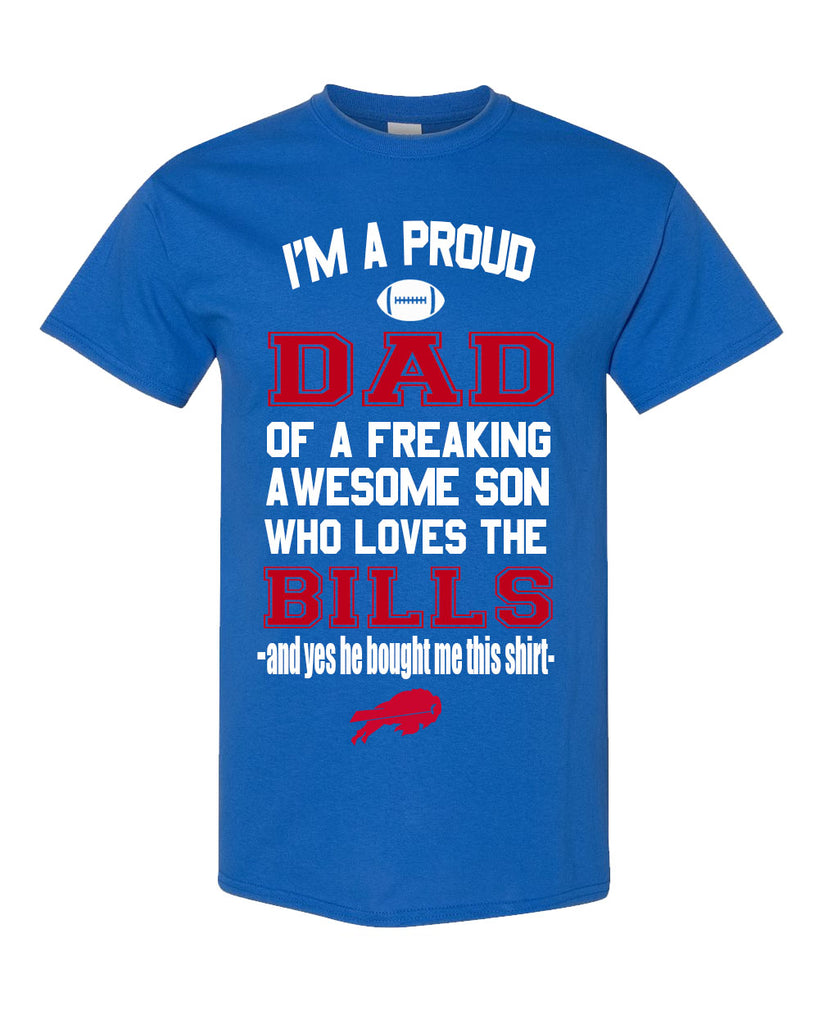 Buffalo Bills Proud Dad Son T-Shirt