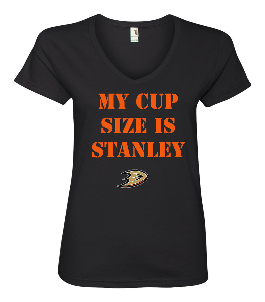 My Cup Size is Stanley Anaheim Ducks Women's T-Shirt