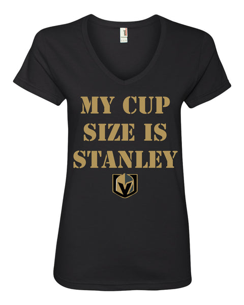 Vegas Golden Knights Shirt Womens Extra Large Black Gold NHL Hockey Stanley  Cup