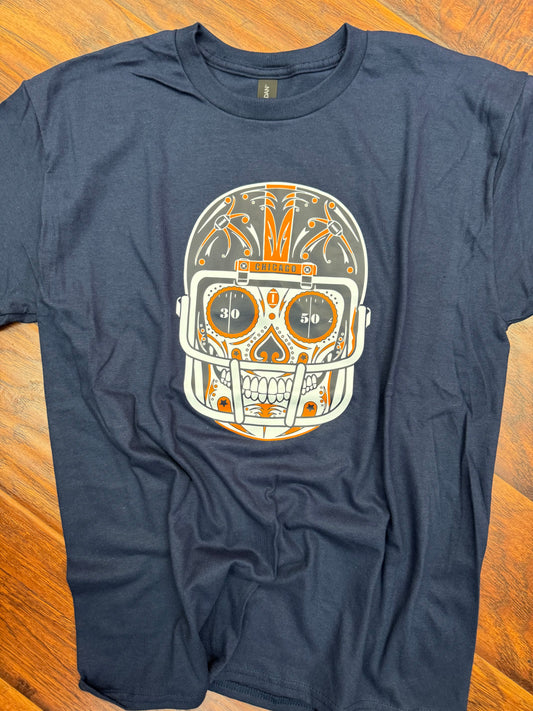 Chicago Bears sugar skull TShirt