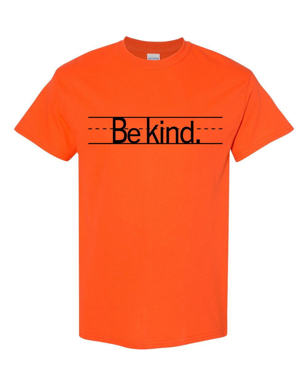 Be Kind Lined Paper T-Shirt