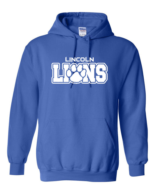 Lincoln Lions Blue Hoodie
