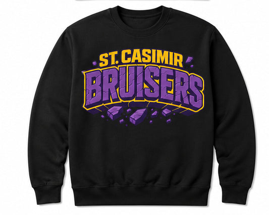 St. Casimir Bruisers Brick Crewneck Sweatshirt