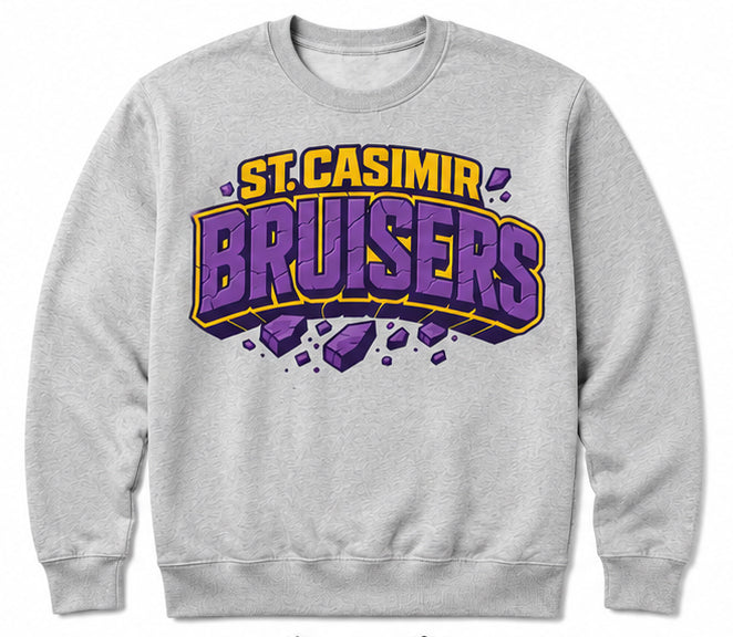 St. Casimir Bruisers Brick Crewneck Sweatshirt