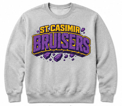St. Casimir Bruisers Brick Crewneck Sweatshirt