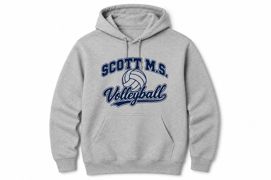 Scott Volleyball  Hoodie
