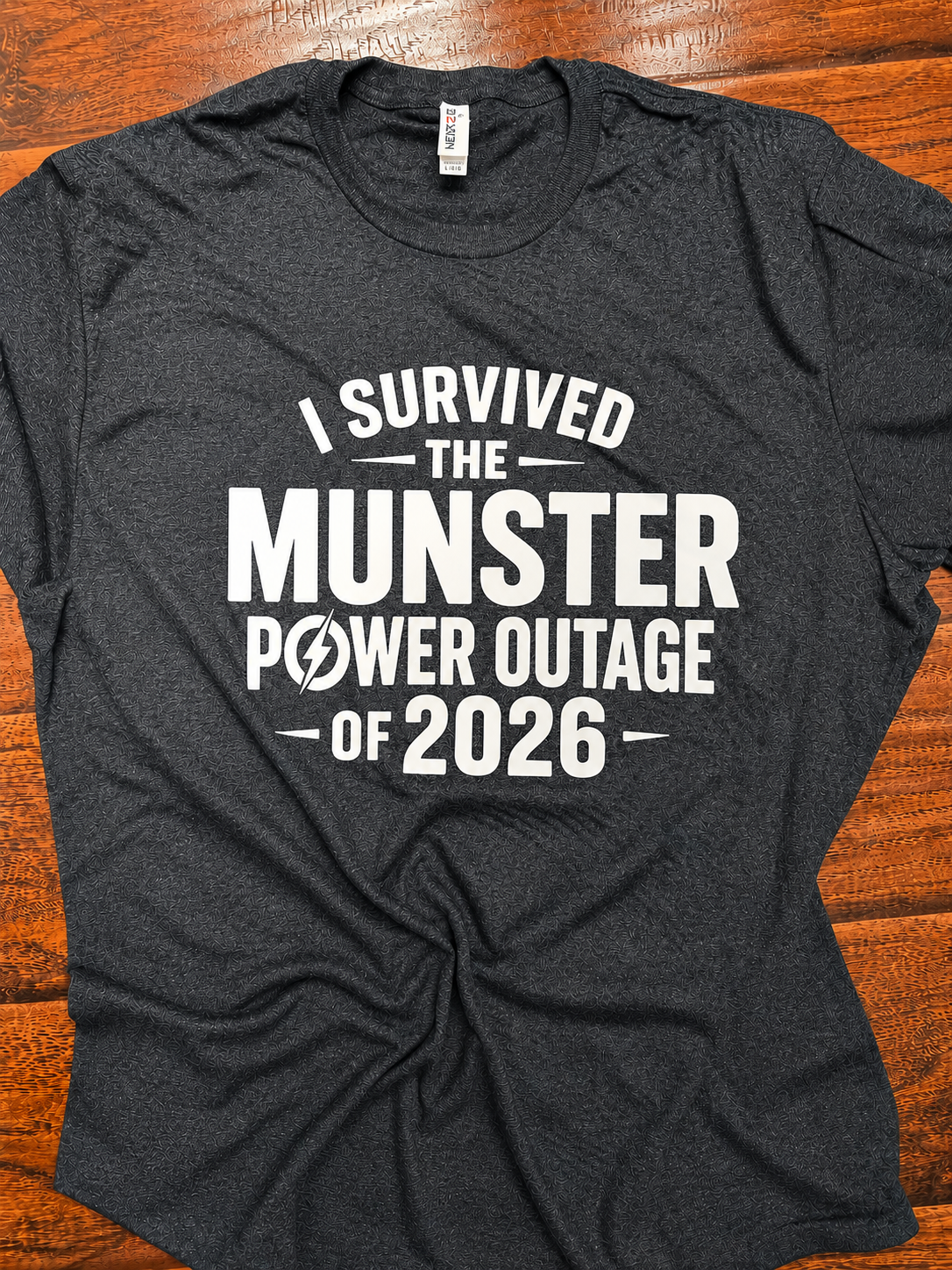 I Survived the Power Outage of 2026 TShirt - Multiple Cities