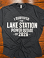 I Survived the Power Outage of 2026 TShirt - Multiple Cities