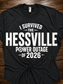 I Survived the Power Outage of 2026 TShirt - Multiple Cities