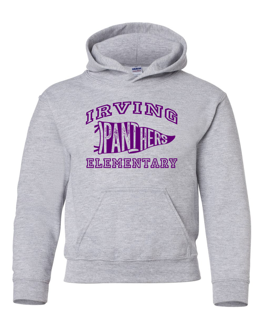 Irving Pennant Grey Hoodie