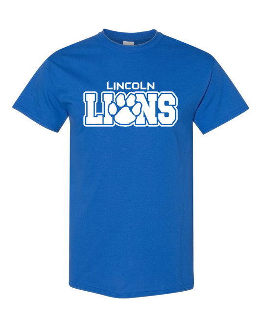 Lincoln Lions Blue T-Shirt