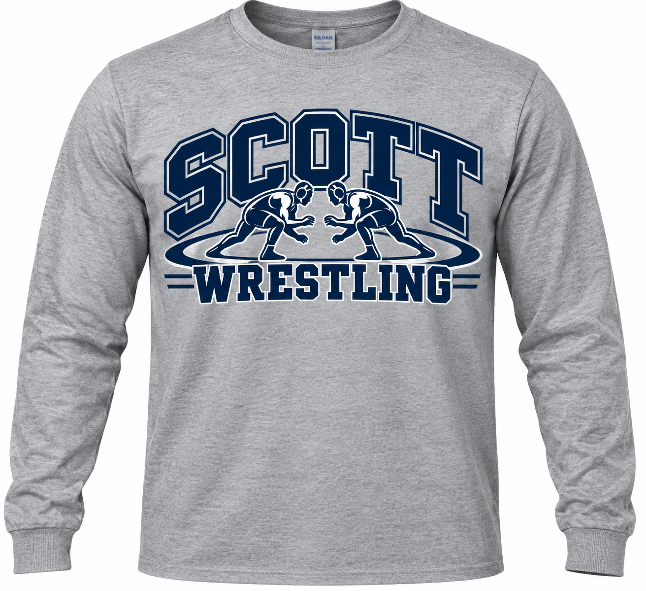 Scott Wrestling Long Sleeve TShirt