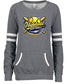 Highland Softball Stripe Women's Crewneck Sweatshirts