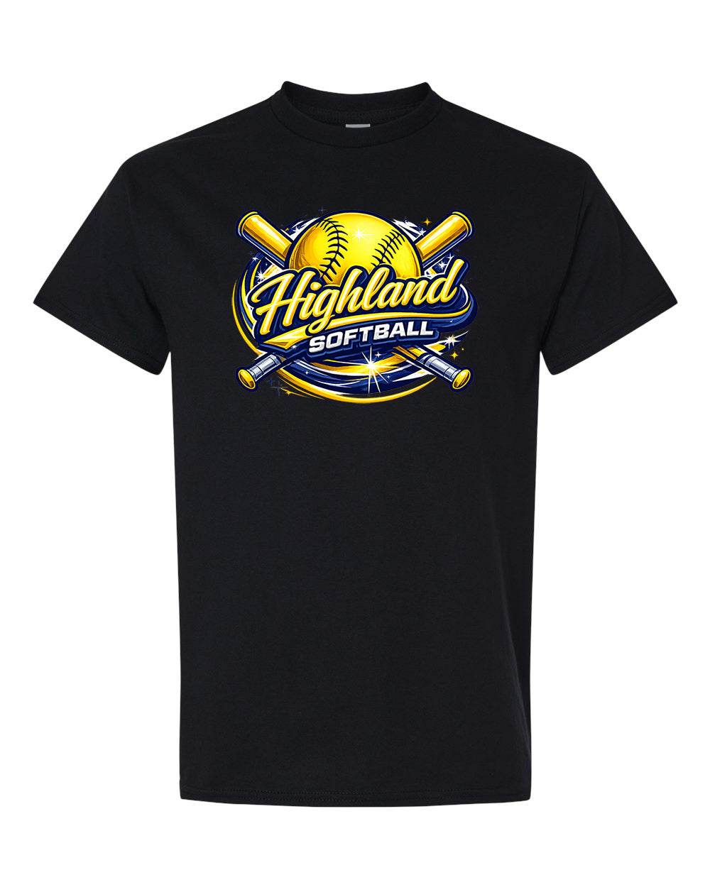 Highland Softball Poly TShirt