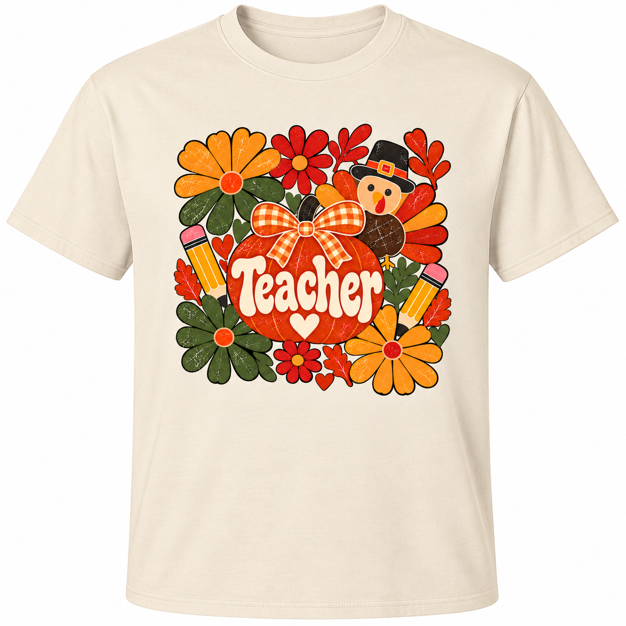 Vintage Thanksgiving Teacher