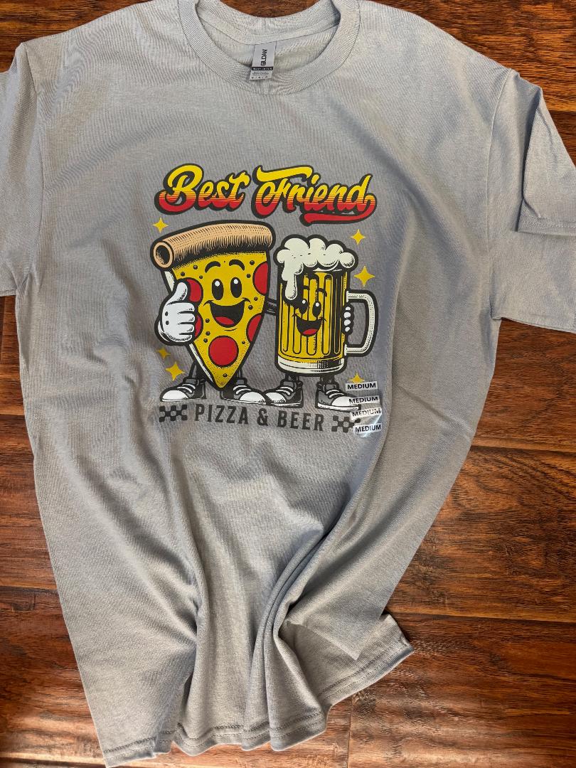 Beer and Pizza Best Friends T-Shirt