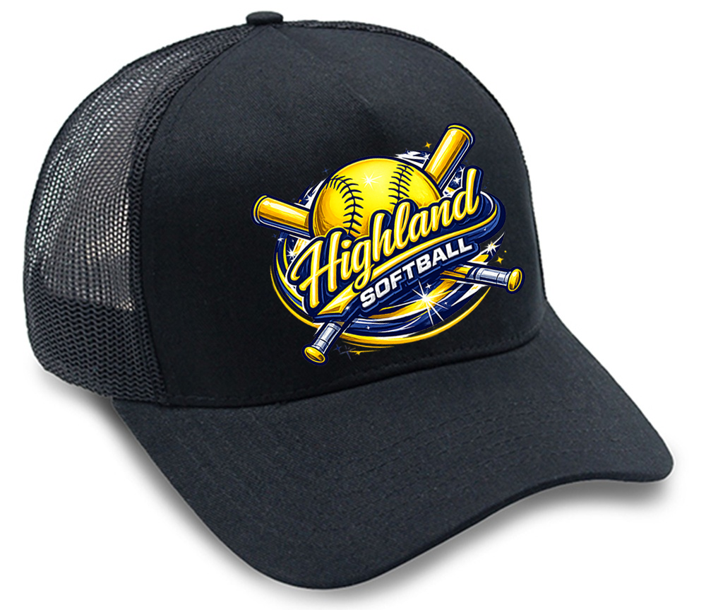 Highland Softball Trucker Hat