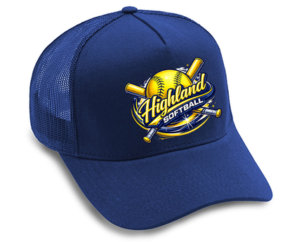 Highland Softball Trucker Hat