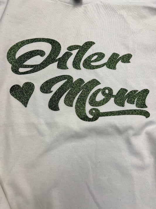 Oiler Mom Glitter