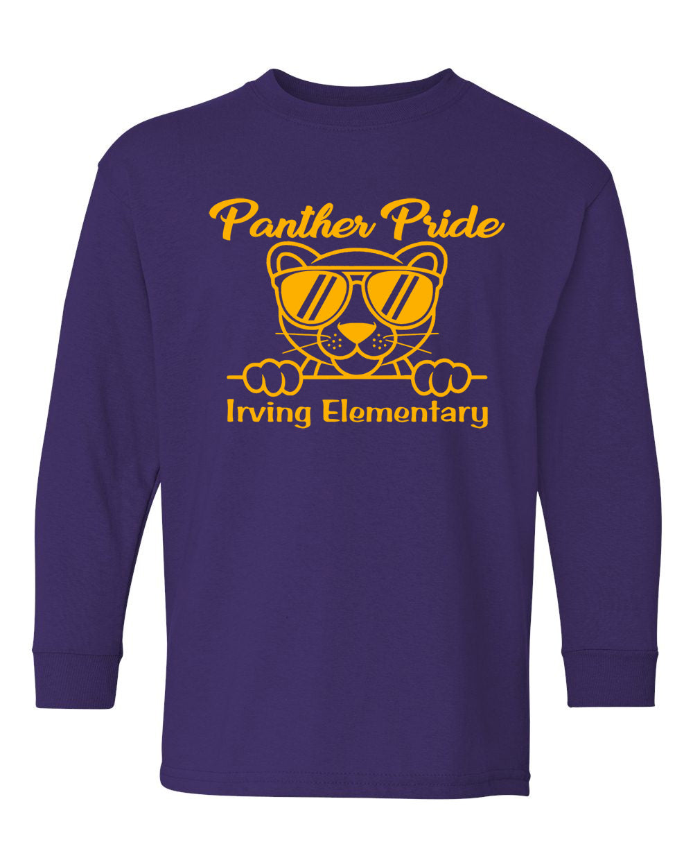 Irving Panther Purple Long Sleeve