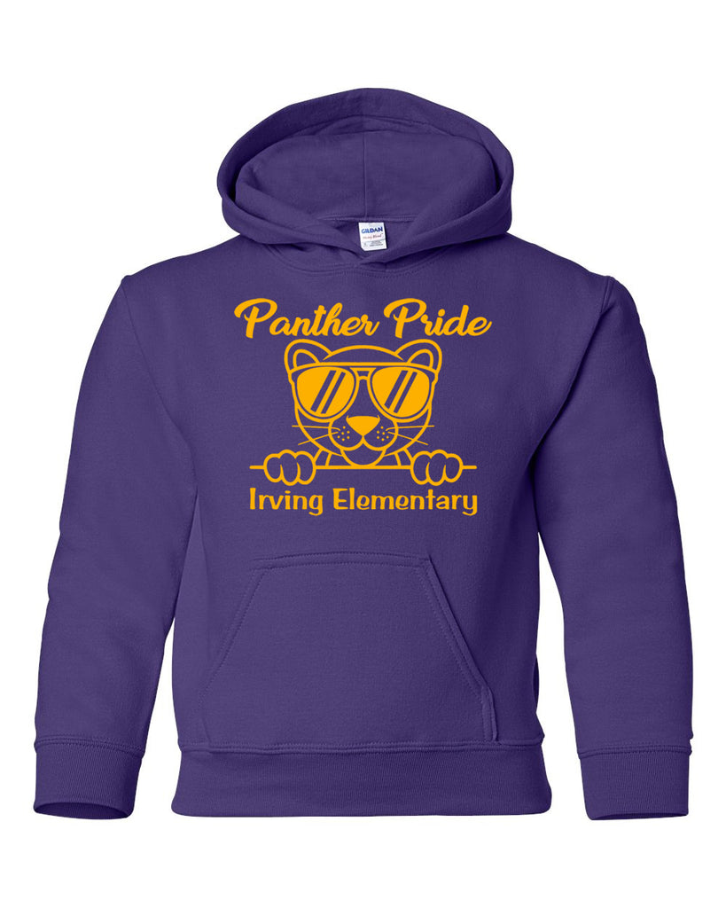 Irving Panther Purple Hoodie