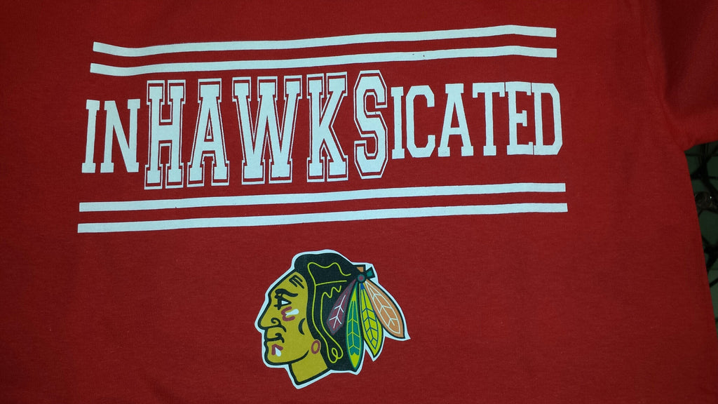 inHAWKSicated Blackhawks Chicago t-shirt Hockey