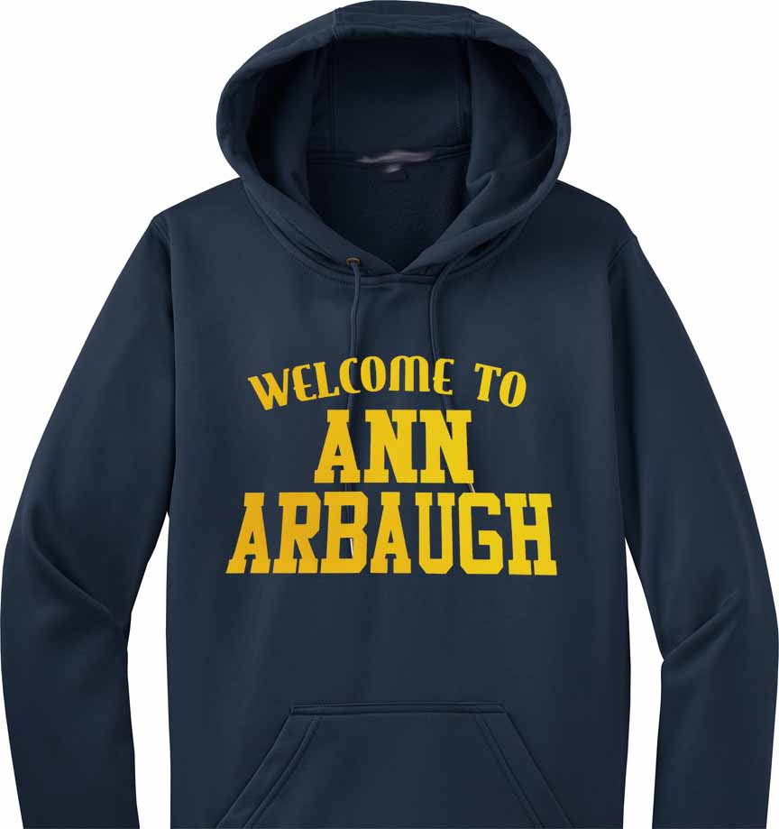 Ann Arbaugh - Harbaugh Michigan Hoodie