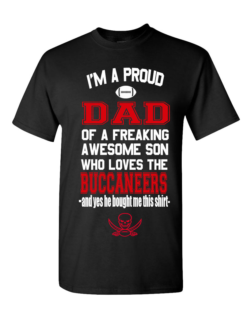 Tampa Bay Buccaneers Proud Dad Son T-Shirt