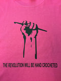 Crochet T-Shirt: The Revolution Will Be Hand Crocheted