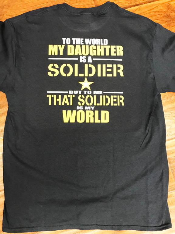 Daughter Army Soldier T-Shirt