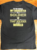 Daughter Army Soldier T-Shirt