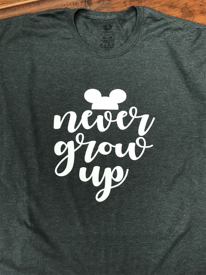 Disney Never Grow Up T-Shirt