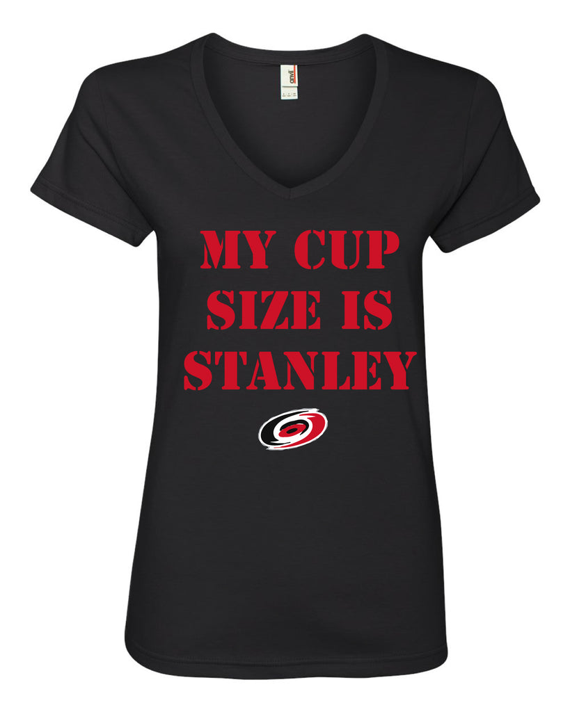 My Cup Size is Stanley North Carolina Hurricanes Women's T-Shirt