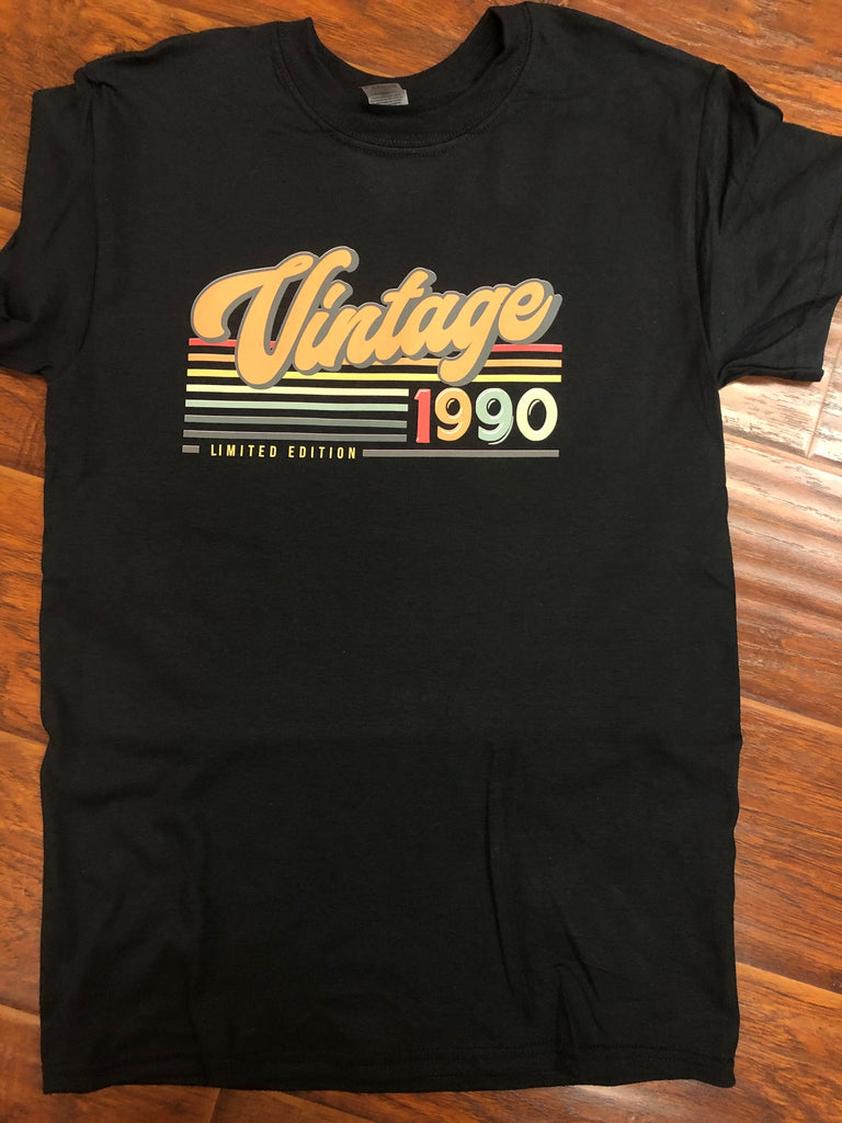 Vintage 30th Birthday 1990 T-Shirt