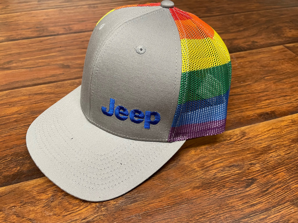 Rainbow Pride Jeep Hat