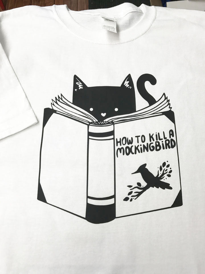 How To Kill A Mockingbird Cat T-Shirt