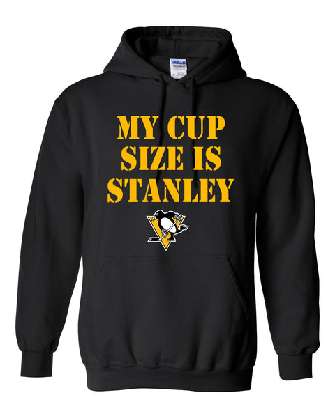 My Cup Size is Stanley - Pittsburgh Penguins Hoodie – The Junkyard