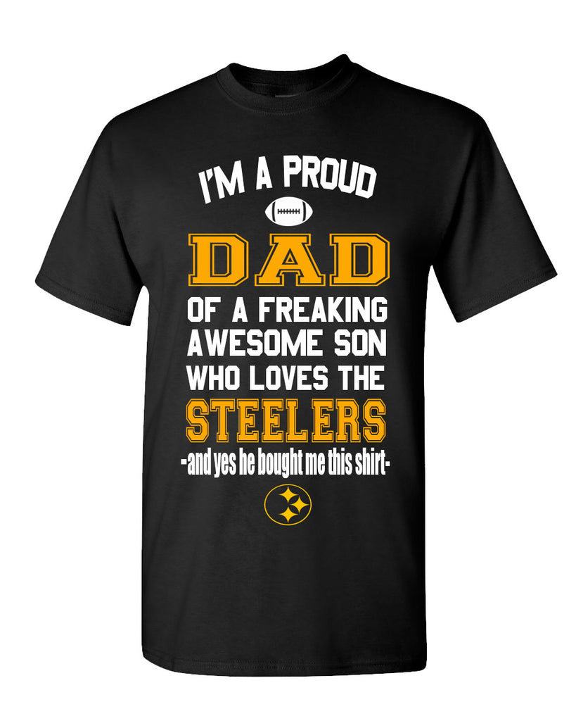 Pittsburgh Pirates Proud Dad Son T-Shirt