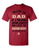 Arizona Diamondbacks Dad Daughter T-Shirt