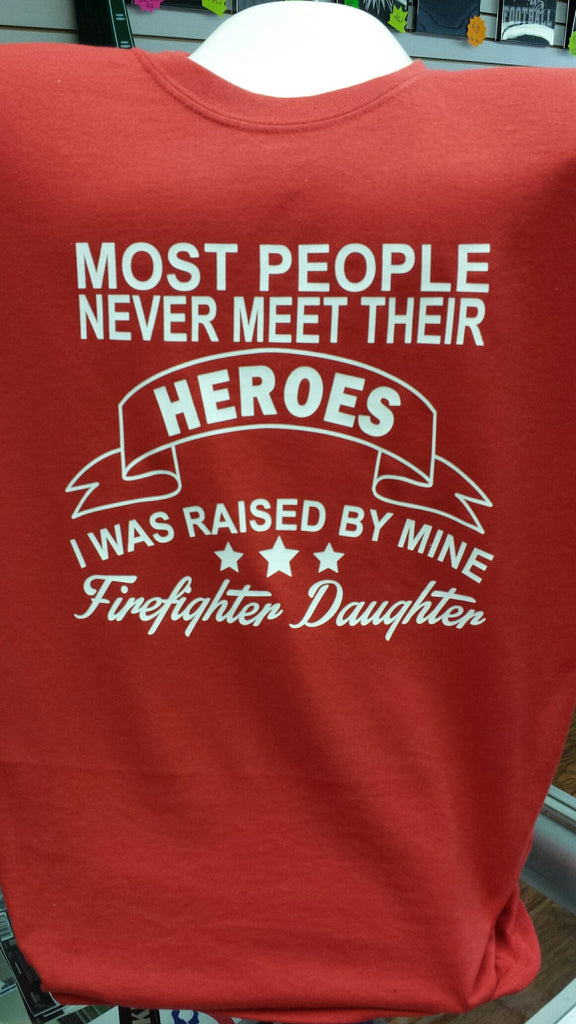 Firefighter Daughter t-shirt Hoodie