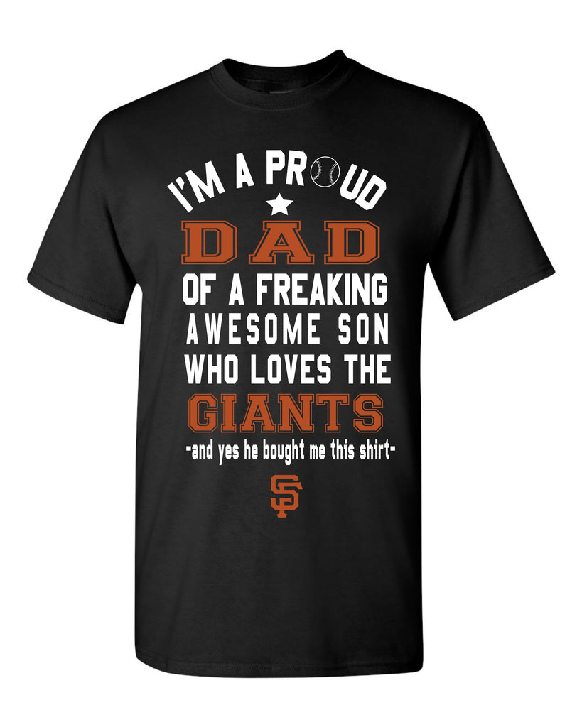 Copy of San Francisco Giants Dad Son T-Shirt