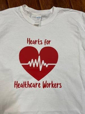 Hearts for Healthcare Workers T-Shirt