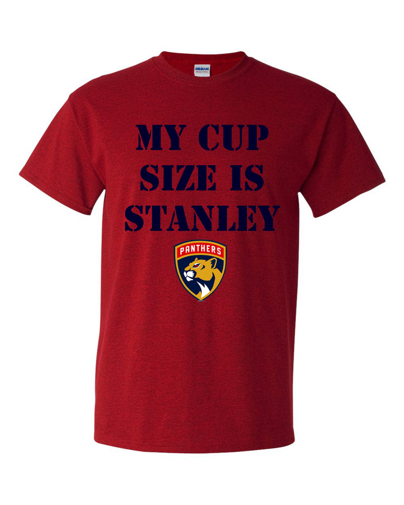 My Cup Size is Stanley Florida Panthers t-shirt
