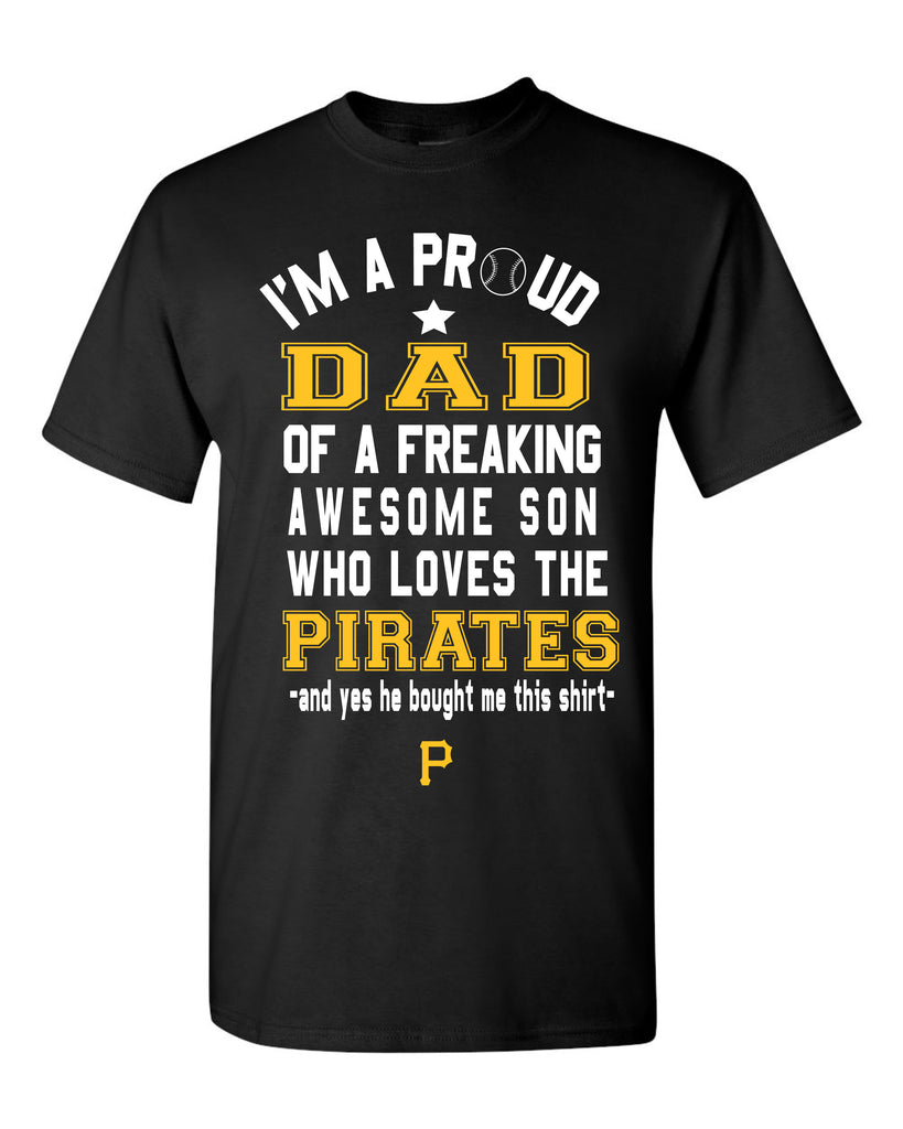 Pittsburgh Pirates Dad Son T-Shirt