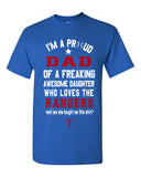 Texas Rangers Dad Daughter T-Shirt