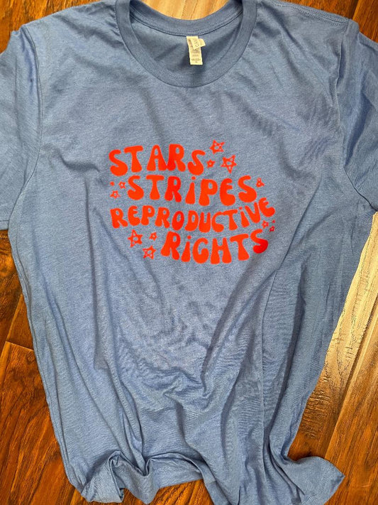 Star Stripes Reproductive Rights T-Shirt